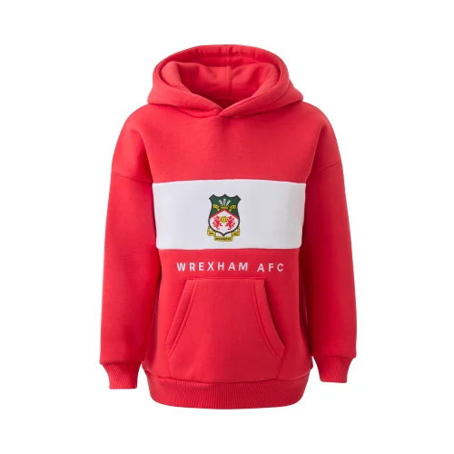 Kids Wrexham Red Hoodie - 2-3yrs Image 1