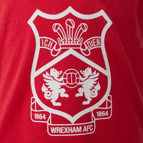 Kids Wrexham AFC Crest T-Shirt - 2-3yrs Image 2