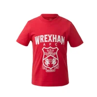 Kids Wrexham AFC Crest T-Shirt