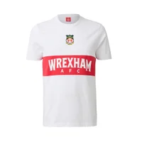 Wrexham White Logo T-Shirt