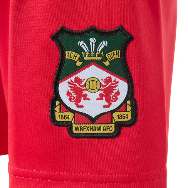 Kids Wrexham Red Training Shorts