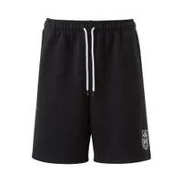 Wrexham Black Sweat Shorts - undefined undefined