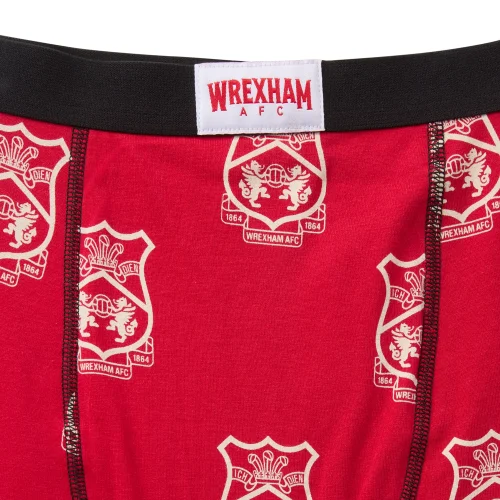 Boys Wrexham 2pk Boxer Shorts - 2-3yrs Image 4