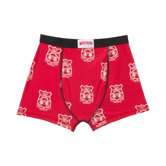 Boys Wrexham 2pk Boxer Shorts