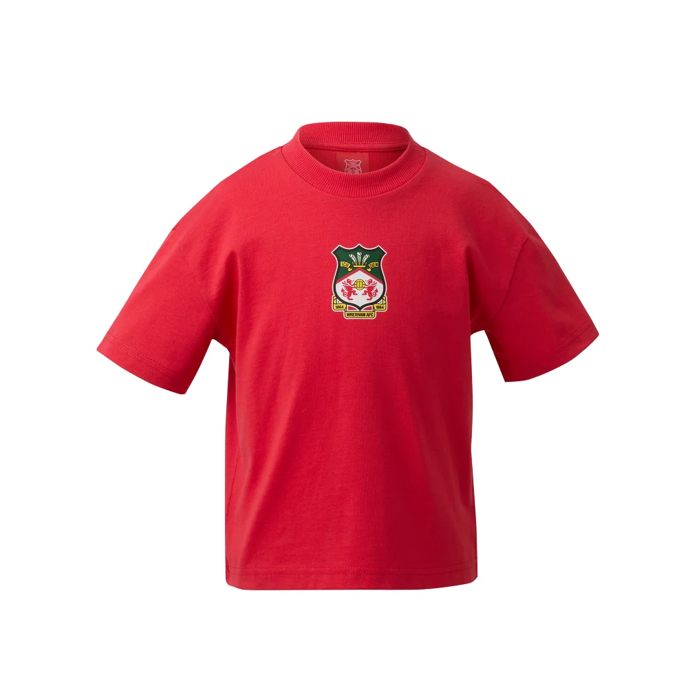 Kids Wrexham Red T-Shirt - 10-11yrs Image 1